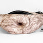 🥳Dadbag | Realistic Fake Beer Belly Bum Bag | Funny Dad Bod Waist Pack | Novelty Gag Gift for Men | With Belly Button & Hairy Chest | Adjustable Black Strap