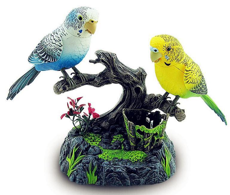 🦜Electric battery-powered voice-controlled parrots