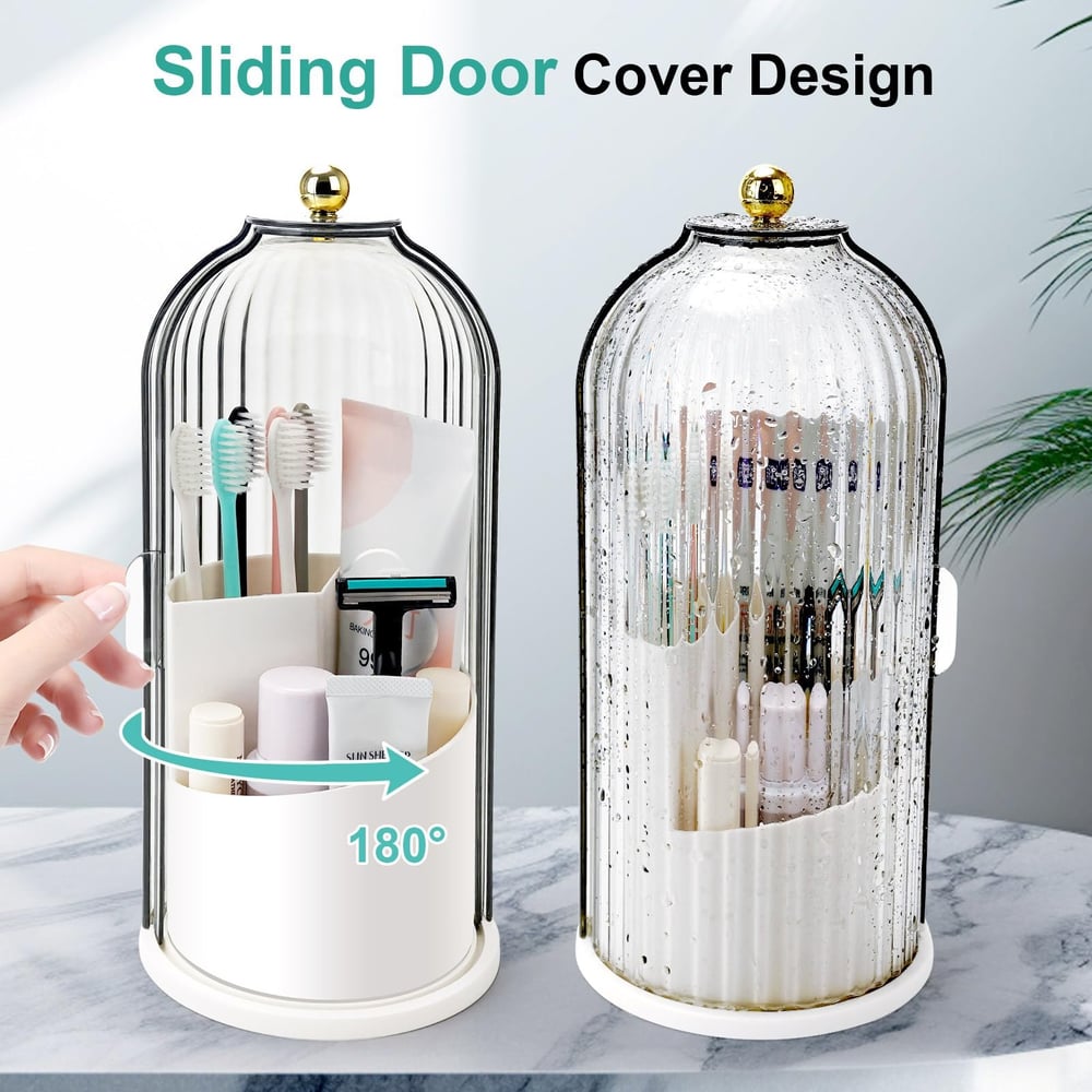🚿 Save Counter Space & Keep Brushes Clean – Wall-Mountable Toothbrush Holder. Free UK Delivery