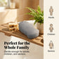 【Set of 4】Dual-Sided Exfoliating Bath Sponge