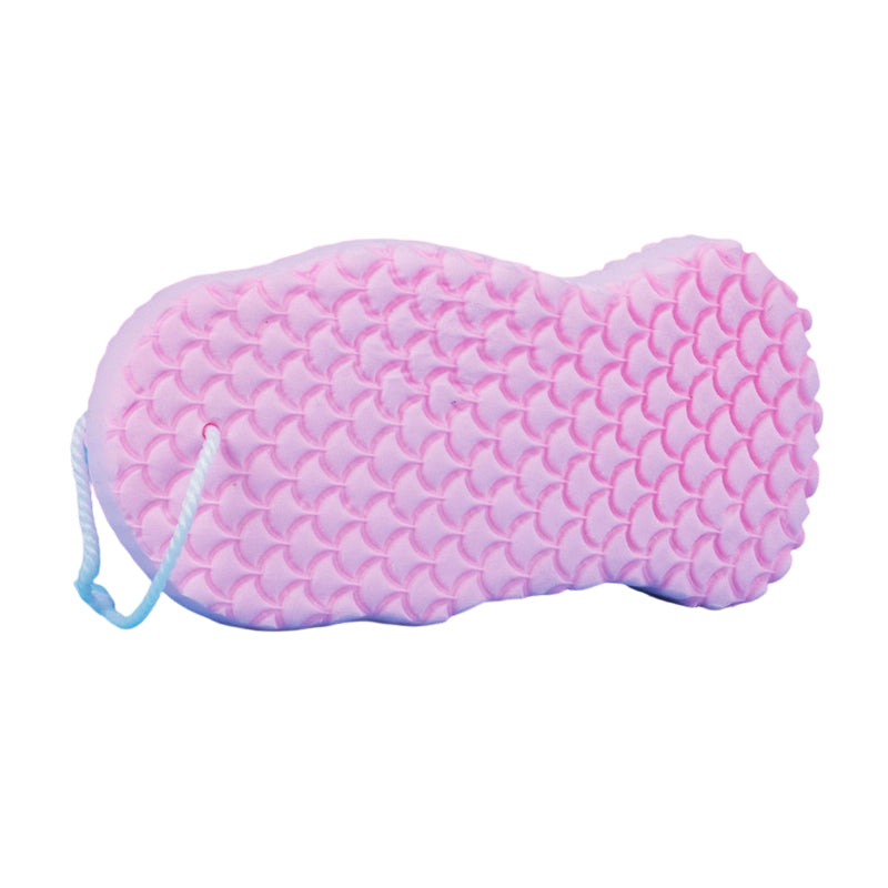 【Set of 4】Dual-Sided Exfoliating Bath Sponge