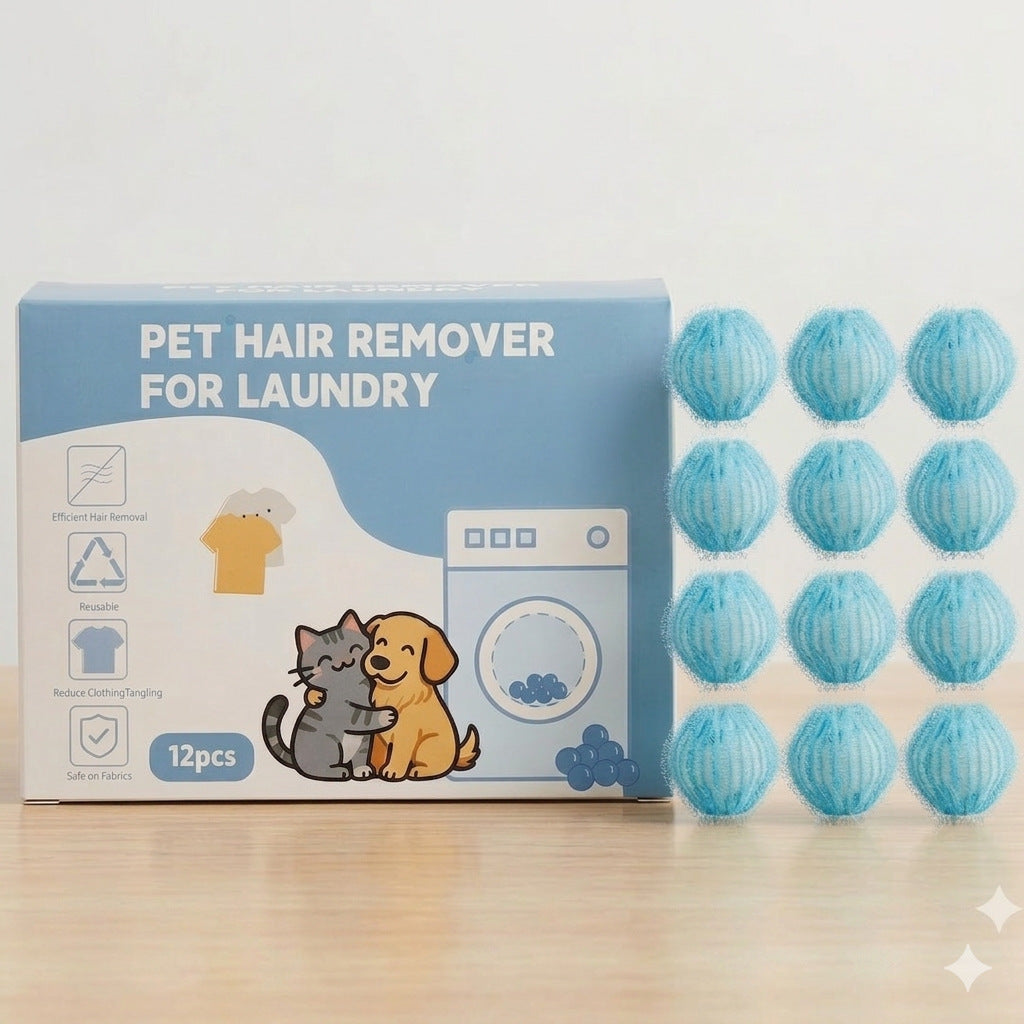 Reusable Pet Hair Remover Laundry Balls