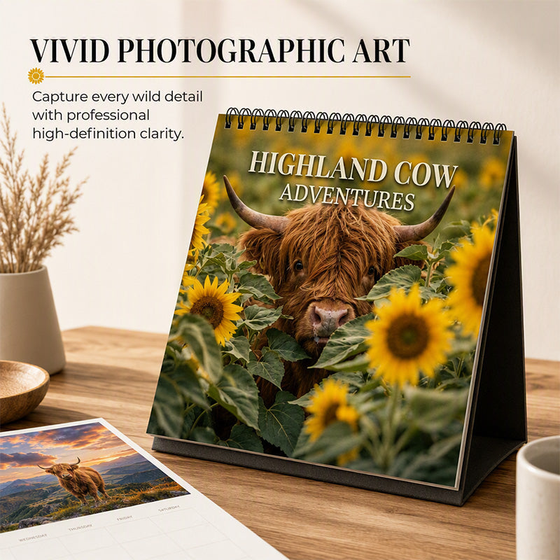 AD 2027 Funny animals Wall Calendar【Buy More Save More】