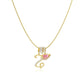 💖 LAST DAY – 57% OFF ✨ 3-Layer Initial Pendant Necklaces A-Z 🎀 | Personalised & Elegant
