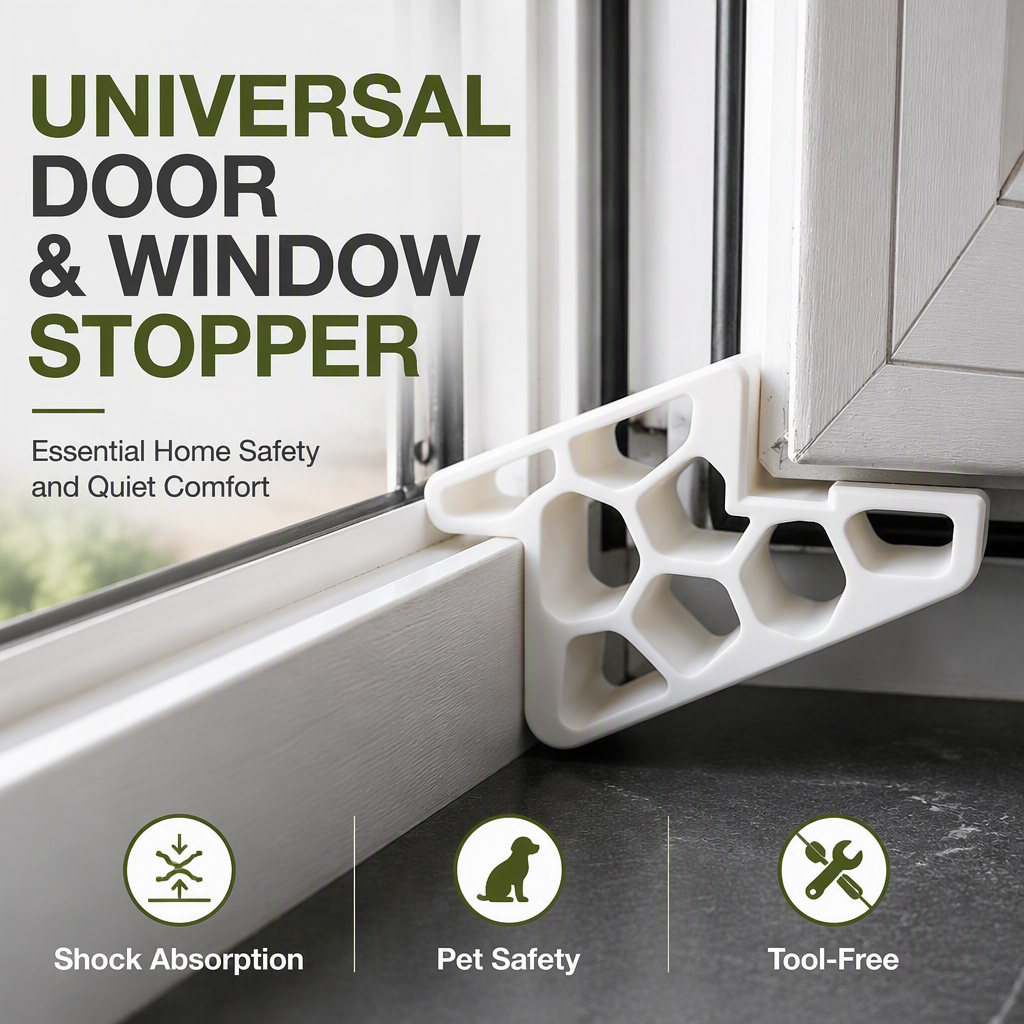 【1 set of 2】 🚪 Stop Door Slams Before They Start ✨