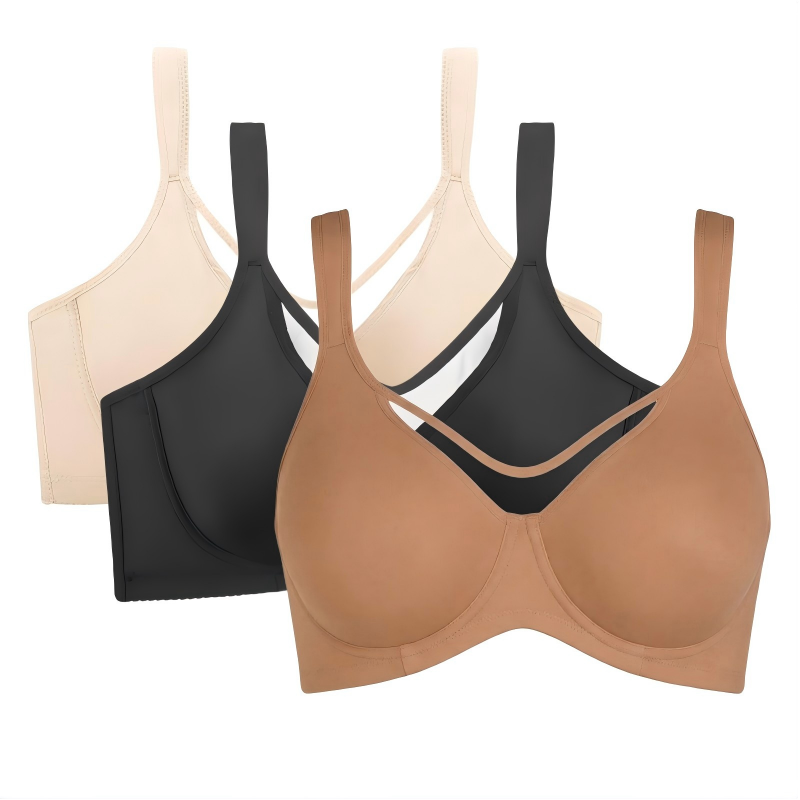 🏆 Last Day Special Price £7.99!💐Women's Elegant Sheer Full Coverage Plus Size Bra
