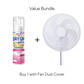 No-Rinse Fan Cleaner Spray.