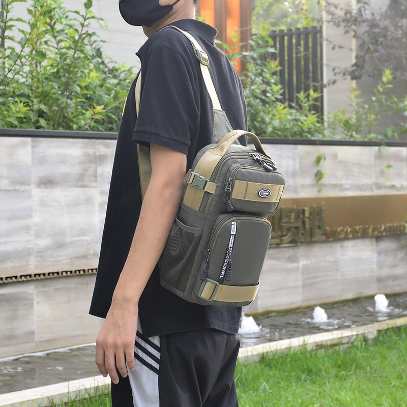 🔥Hot Sale 50% OFF💼Adjustable Oxford Cloth Casual Chest Bag – Stylish & Durable ✨