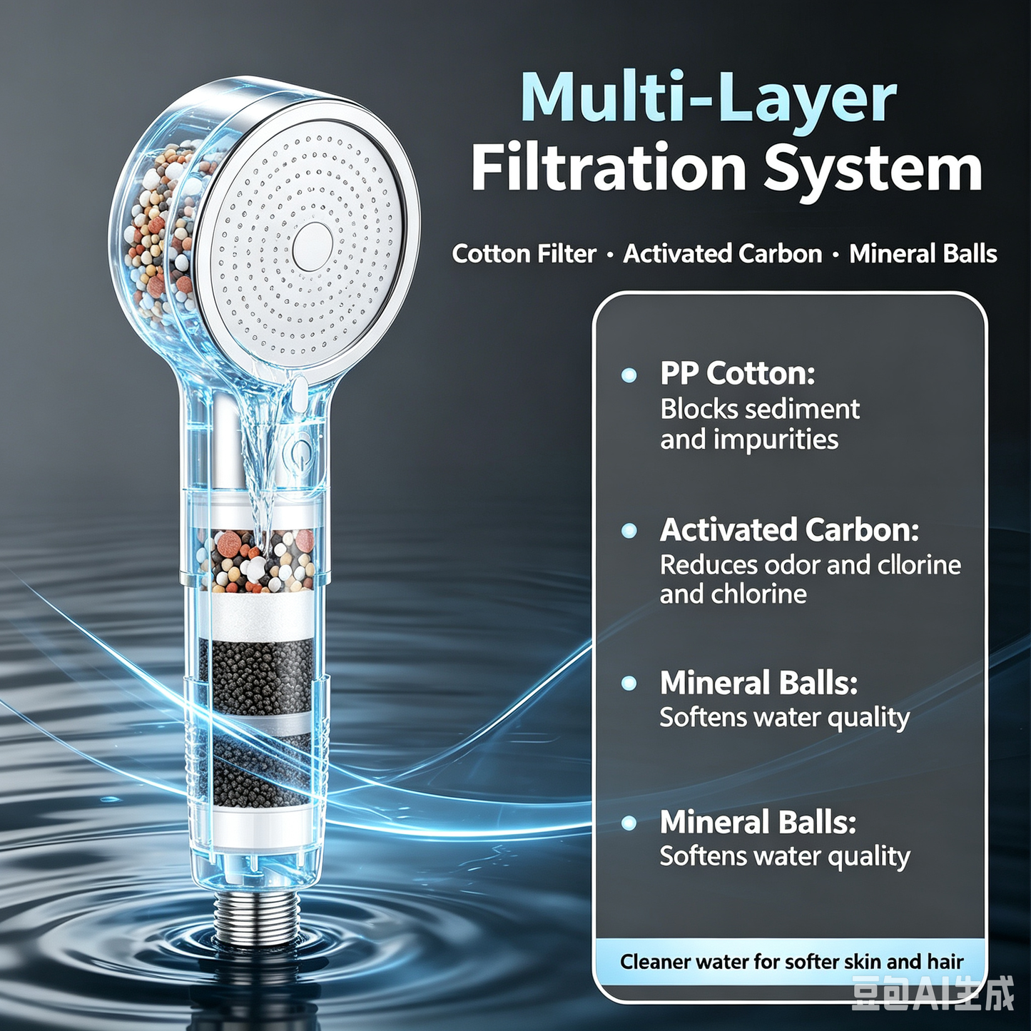 Ultra High Pressure Handheld Shower