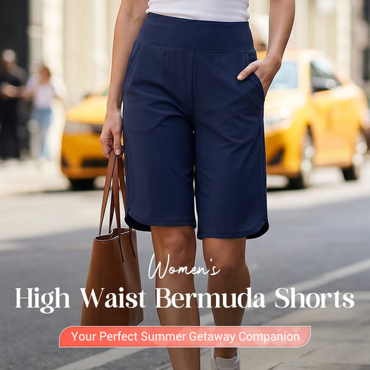 ⏰Last Day Sale 47% OFF🔥Women's High-Waist Yoga Shorts with Pockets