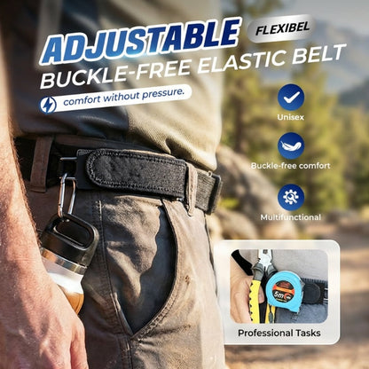 New Year  Sale 50% OFF!!✨ No Buckle Elastic Belt for Men & Women