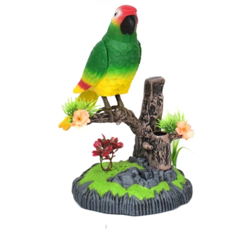 🦜Electric battery-powered voice-controlled parrots