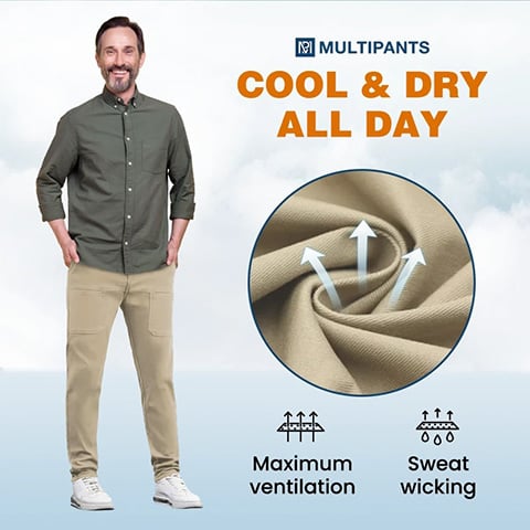 🔥2025 HOT SALE 🥰 MultiPants – High Stretch Multi-pocket Durable Cargo Pants for Adventure & Everyday Wear