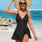 🏖️LAST DAY SALE 49% OFF🔥Your Go-To Tummy Control Swim Dress 🌞 | Flattering One-Piece with Tie Waist & Skirt 🩱🌊