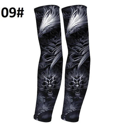 ✨2026 Brand New Design：Ukiyo-e style😎Stretchy Tattoo-Print Sleeve