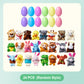 🥚Pre-filled Easter Eggs with Stuffed Animal Toys – Soft Plush Inside, Colorful & Perfect for Egg Hunts 🐣