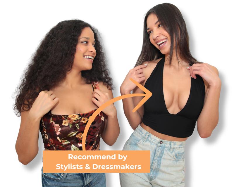 💕OUFALI Lift Inserts for Bras – Lightly Padded, Double-Sided Adhesive👙 Reusable, Washable • Natural Lift • Seamless Under Clothing ✨
