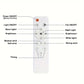 ⏳LAST DAY SALE 64% OFF🔥40W LED Ceiling Fan Light – 20.5” Ultra-Quiet with Remote 🎯 | E27 + FREE B22 Adapter 🔌 | For Bedroom 😴, Kitchen 👩‍🍳 & Garage 🛠️ – UK Ready! 🇬🇧