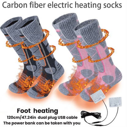 🥳2026 HOT SALE🥳Rechargeable Heated Socks for Men & Women