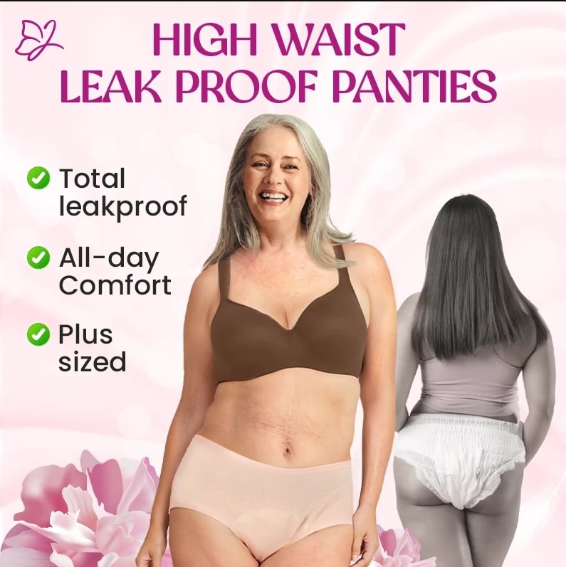 ⏳Last Day-Buy 1 Get 3 Packs🔥2026 Best-Selling🏆LunaBloom™ High-Waist Leak-Proof Panties ✨Butter-soft, ultra-stretchy & discreetly protective 🍃