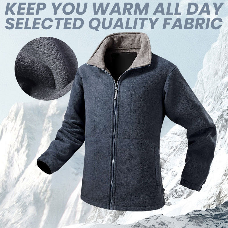 ⏳Hot Sale 50% OFF⏰Two-layer hooded jacket for men