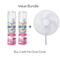 No-Rinse Fan Cleaner Spray.