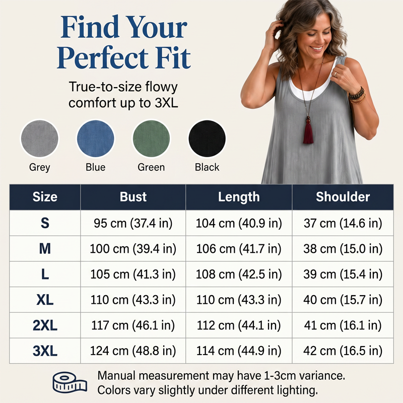 ⏰Last Day Sale 46% Off💃Women's Casual Loose Sleeveless Fake Two Piece Tank Dress