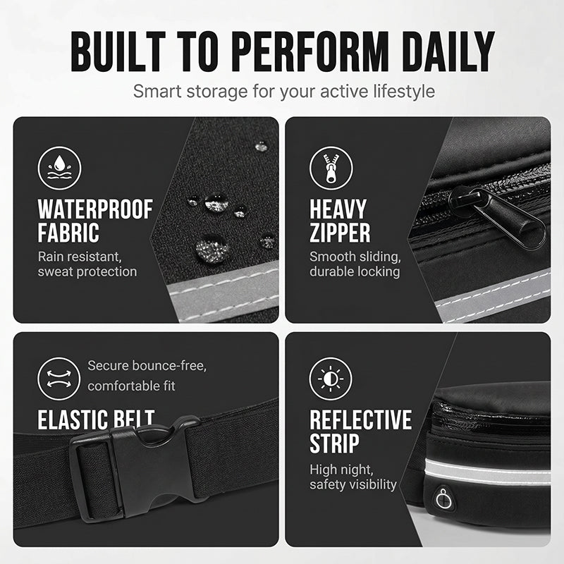 🎁【Buy 1 Get 1 Free】👟Running  Sports Jogging Portable Outdoor Phone Holder Waterproof Belt Bag