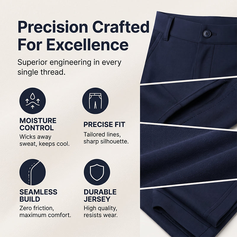 👔58% OFF NOW! 2026 New Arrival Men's Lightweight 2-Piece Casual Suit – Short Sleeve Button Down Shirt & Modern Slim Fit Dress Pants Set, Moisture Wicking Breathable Fabric All-Day Comfort Outfit for Business Daily Vacation