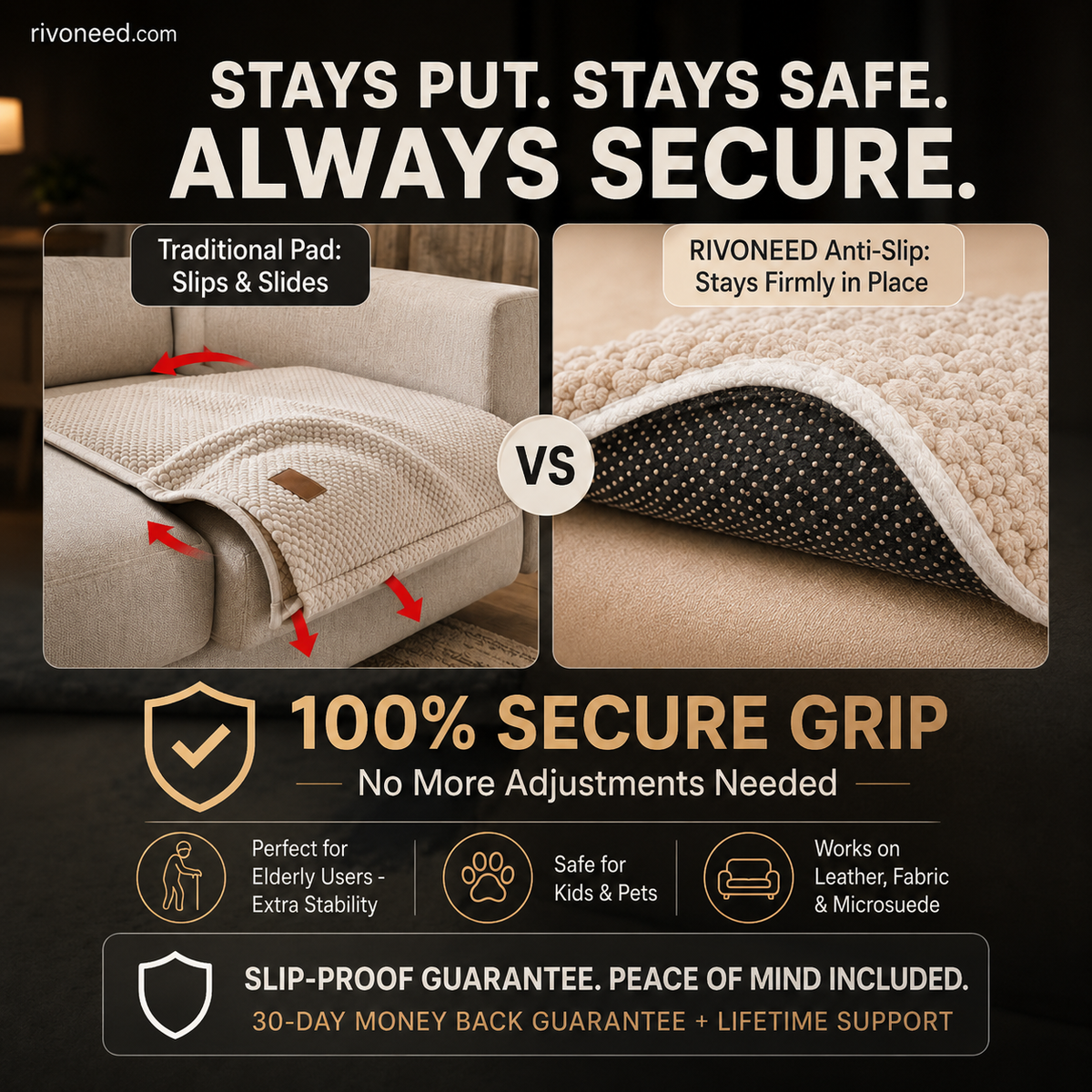 Thickened Non-Slip Washable Sofa Cover