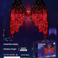 🎀🎁Rechargeable Electric Fairy Wings with LED Lights and Music🎀🎁