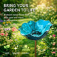 💖🎁 Mother's Day gifts for 2026 with 40% off 🎁Handcrafted metal garden stake featuring a flower and a bird 🐦