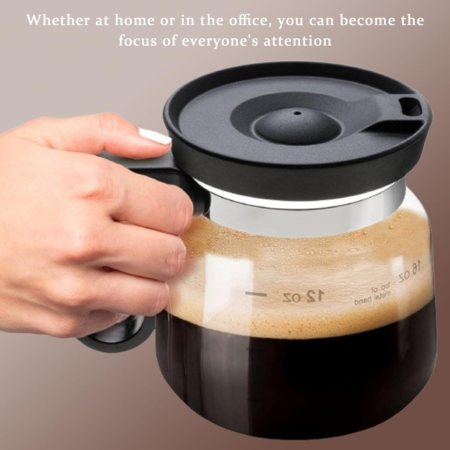 16 Oz Handheld Glass Coffee Mug--🔥Last Week SAVE 49% OFF🔥【FREE SHIPPING】