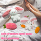 🎅Nice Gift🍓Strawberry Bunny Transformed into Little Rabbit🎀 Fruit Doll Plush Toy🐰