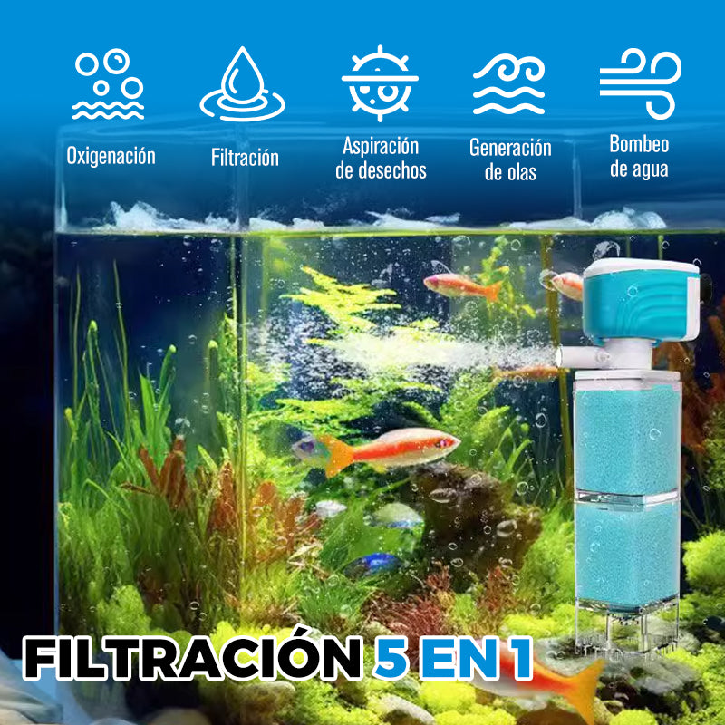 Sistema de Filtración Automática para Acuarios