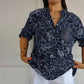 🌸50K+ Women Love It | 50% OFF | Printed Blouse for Daily Elegance – Floral, Soft, S-4XL ✨