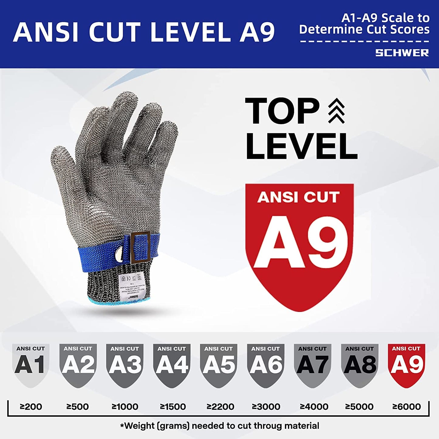 🧤 52% OFF NOW! 🥩 Stainless Steel Mesh Glove – Highest A9 cut level – Perfect for butchers & chefs – no more knife accidents! 🔪🚫