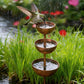 🐦Final Hours Flash Sale ￡12.99!!⚡ Rain Catcher - Plant Support 🌧️Metal Garden Ornament