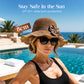 🎀 52% DISCOUNT 👒 | Straw Hat with Retro Bow – Foldable & Breathable for Summer