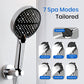 ⏰ LIMITED TIME OFFER 🚿Adjustable High-Pressure Rain Shower💧Saves 38% water, high pressure without wastage