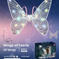🎀🎁Rechargeable Electric Fairy Wings with LED Lights and Music🎀🎁
