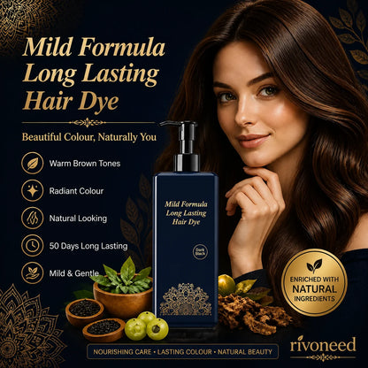 Mild Formula Long Lasting Hair Dye