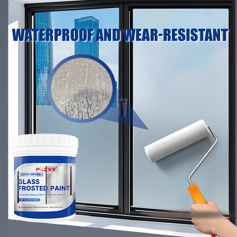 🎁60% OFF! 🔥 Frosted Glass Paint 2026 – Quick Drying, Water Resistant & Elegant Frosted Effect 🌫️✨