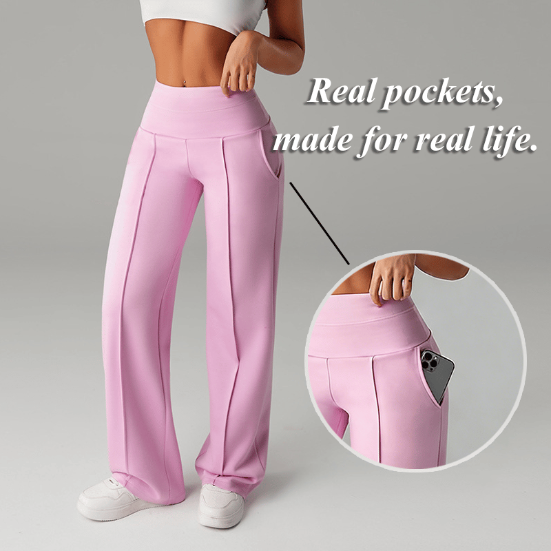 The Everyday Smart-Casual Pant | High-Waisted Loose Fit & Pockets | Last Day 54% Off