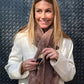 🎅Christmas Special Deals ⚡50K+ SOLD!🧣Ultra-Soft Faux Fur Pull-Through Scarf with Secret Zipper Pocket🌟