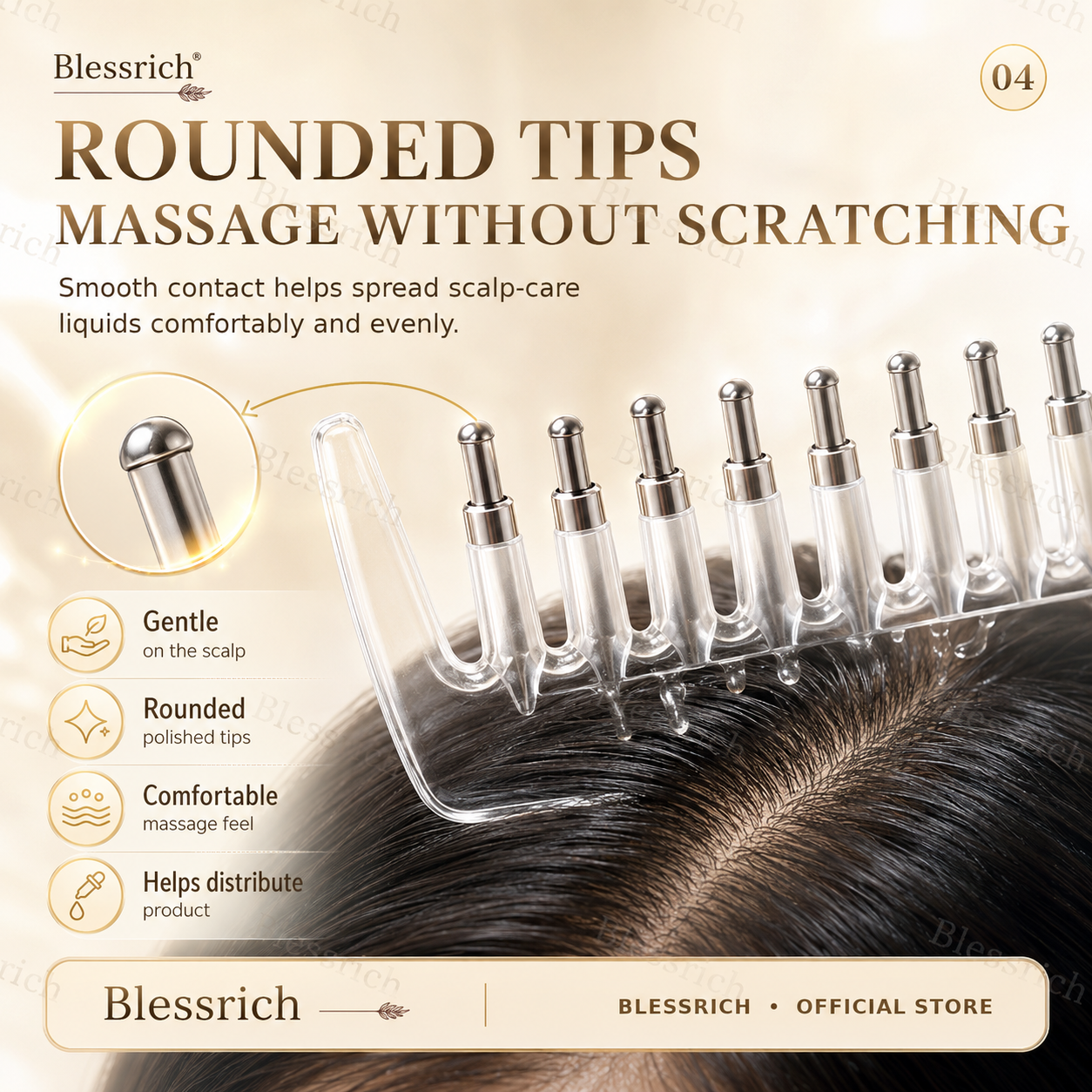 🎁💥LAST DAY SPECIAL PRICE!⏰💕🌟Scalp Serum Applicator Comb