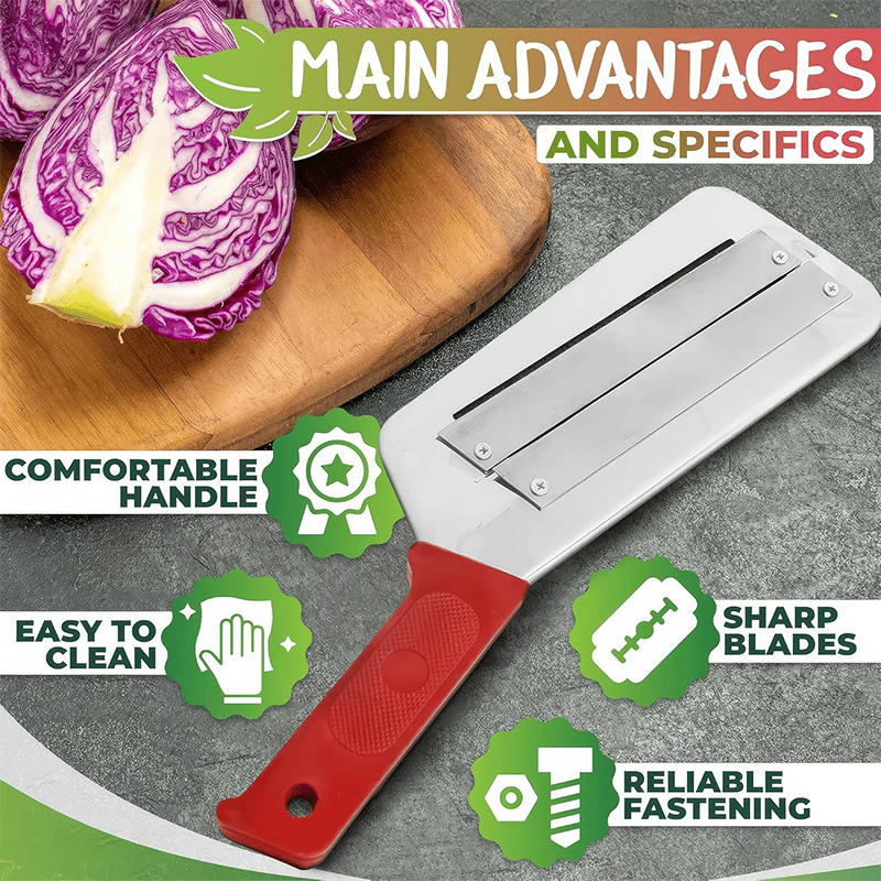 🏆Stainless Steel Shredder Knife - Save your cooking time and energy⏳🍳
