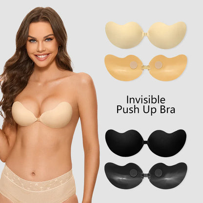 🌷Invisible Diva Strapless Backless Push up Bra – 🏆#1 Choice For Waterproof Lift