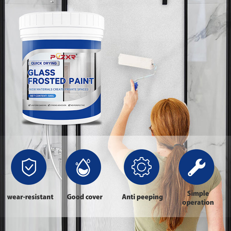 🎁60% OFF! 🔥 Frosted Glass Paint 2026 – Quick Drying, Water Resistant & Elegant Frosted Effect 🌫️✨