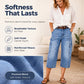 Special Offer📢📢39% OFF !! ⏰Women's Casual Stretchy Cropped Denim Pants